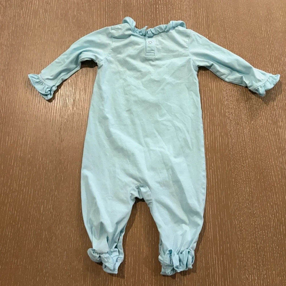 Stitchy Fish Baby 18 Months Unicorn Queen‎ Romper, Blue Onsie
